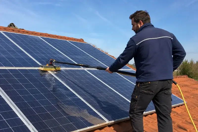 Nettoyage et entretien de panneaux solaires à Candillargues